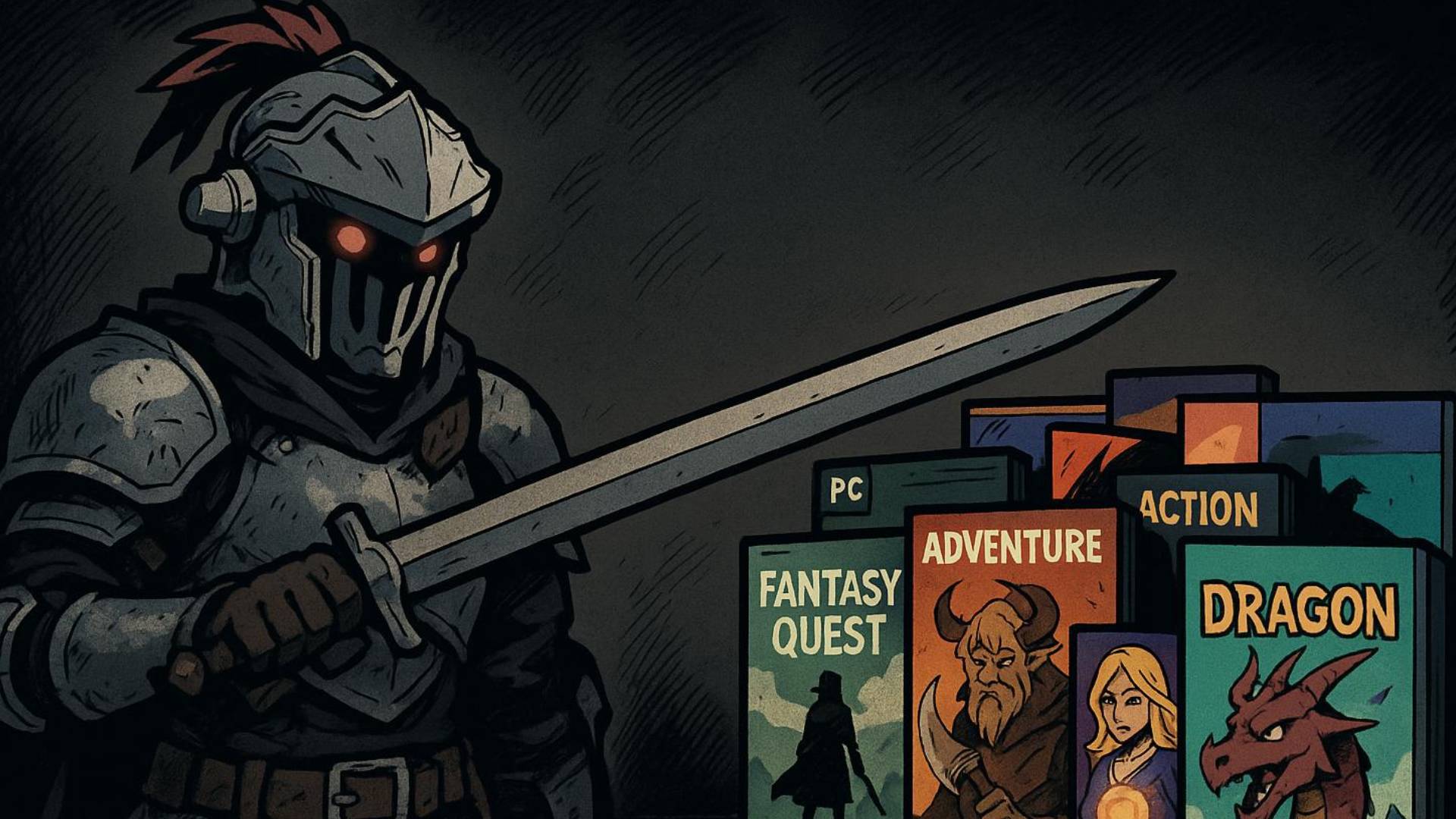 Ritter, der auf mehrere Spiele von August 2025 zeigt