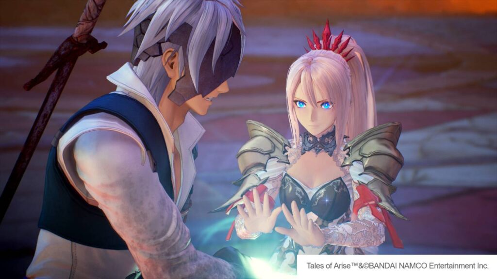 Tales of Arise. Hier sieht man zwei wichtige Protagonisten