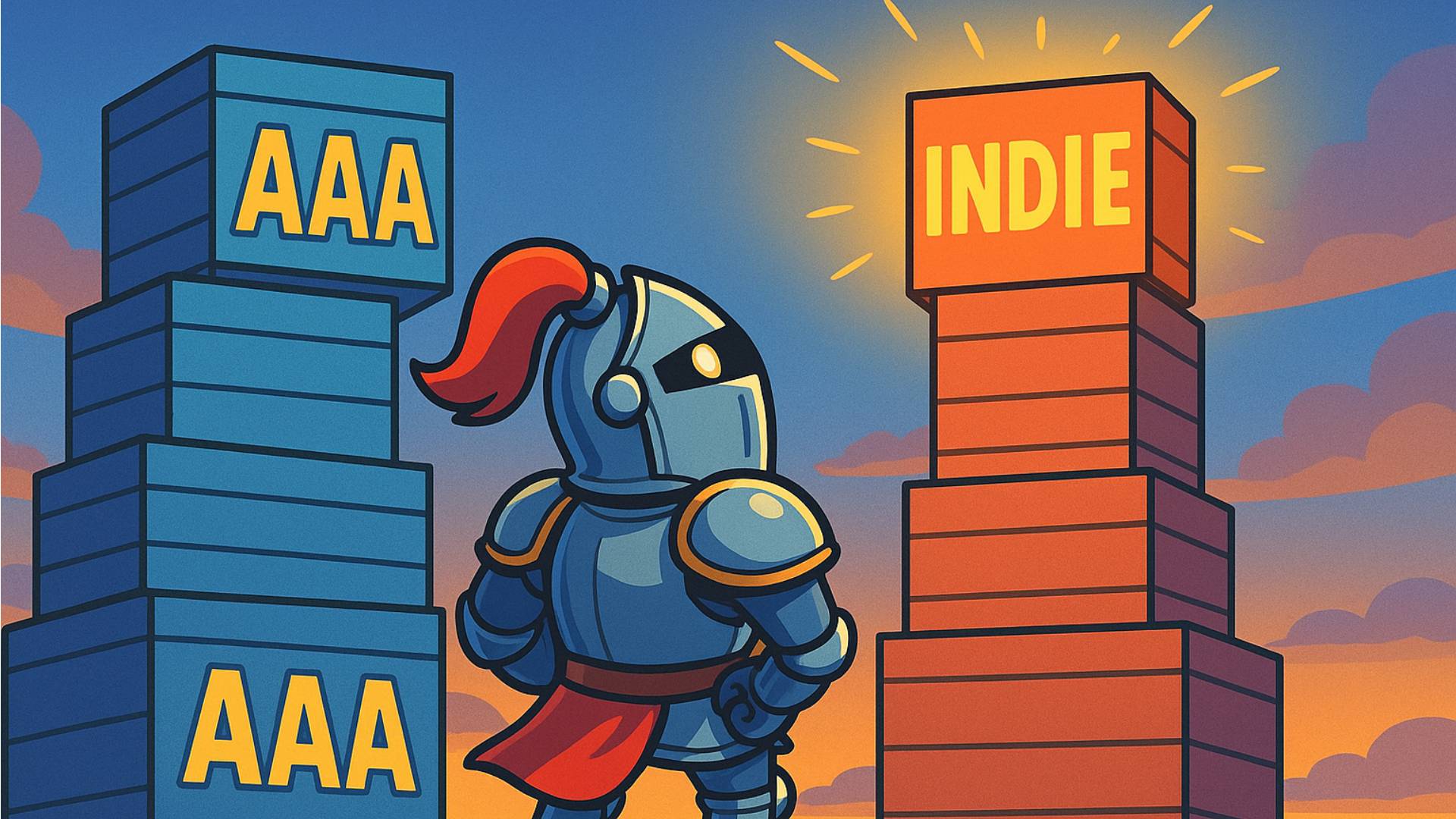 Vergleich zwischen Indie und AAA