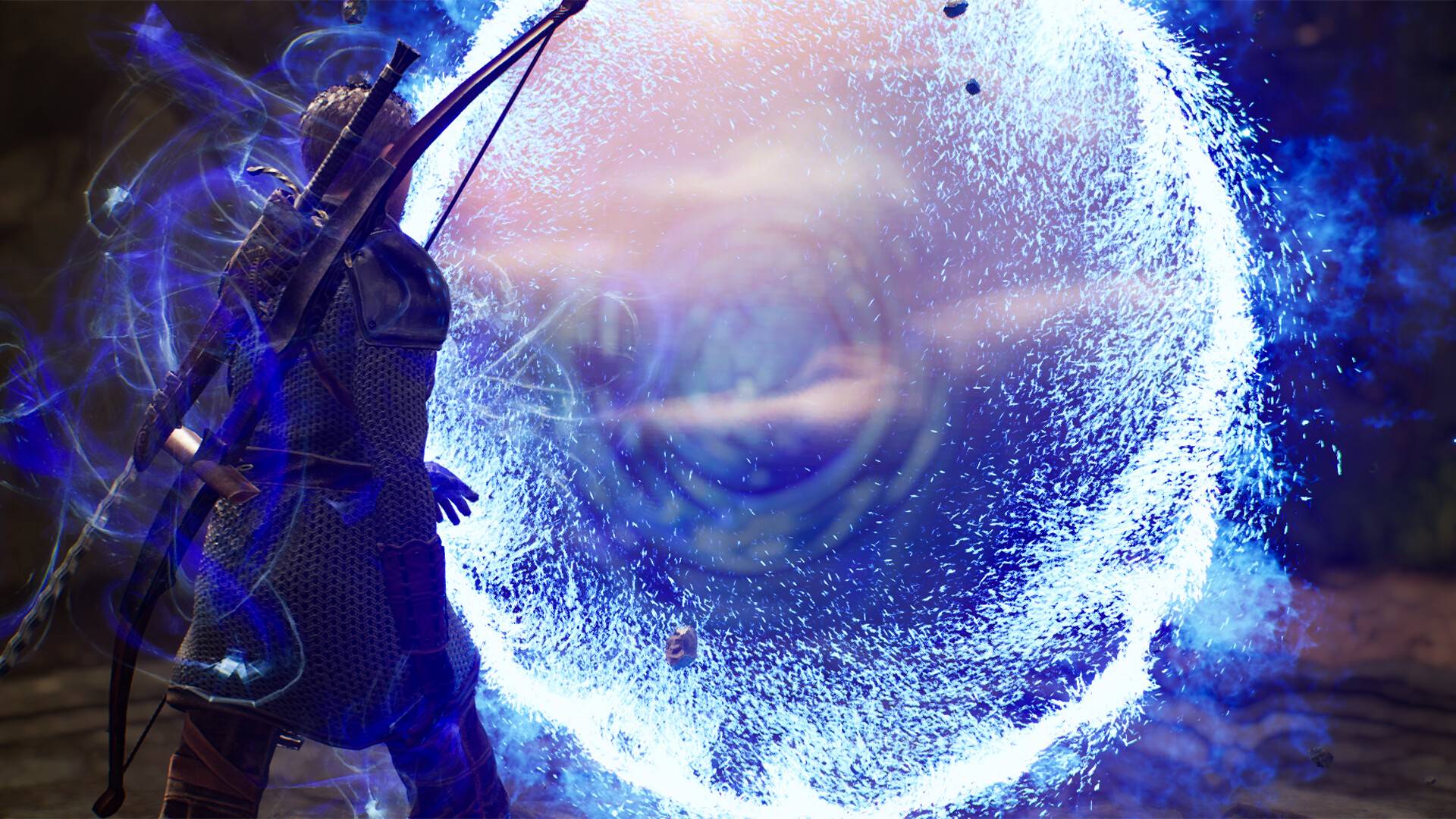 Ein magischer Kreis im Rollenspiel Of Ash and Steel. Eine kommende Gothic-Alternative im November 2025