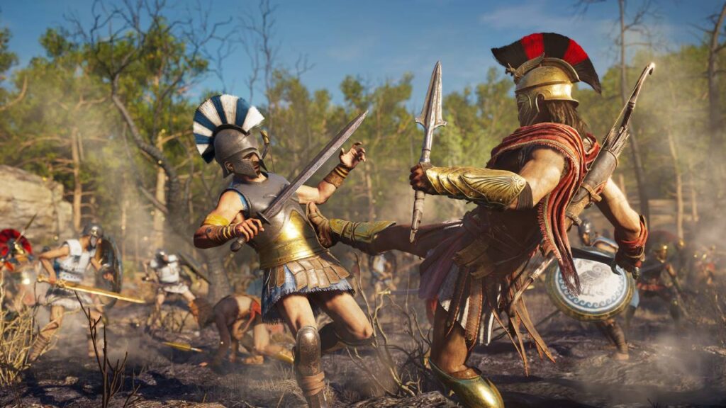 Kampfszene aus Assassin’s Creed Odyssey