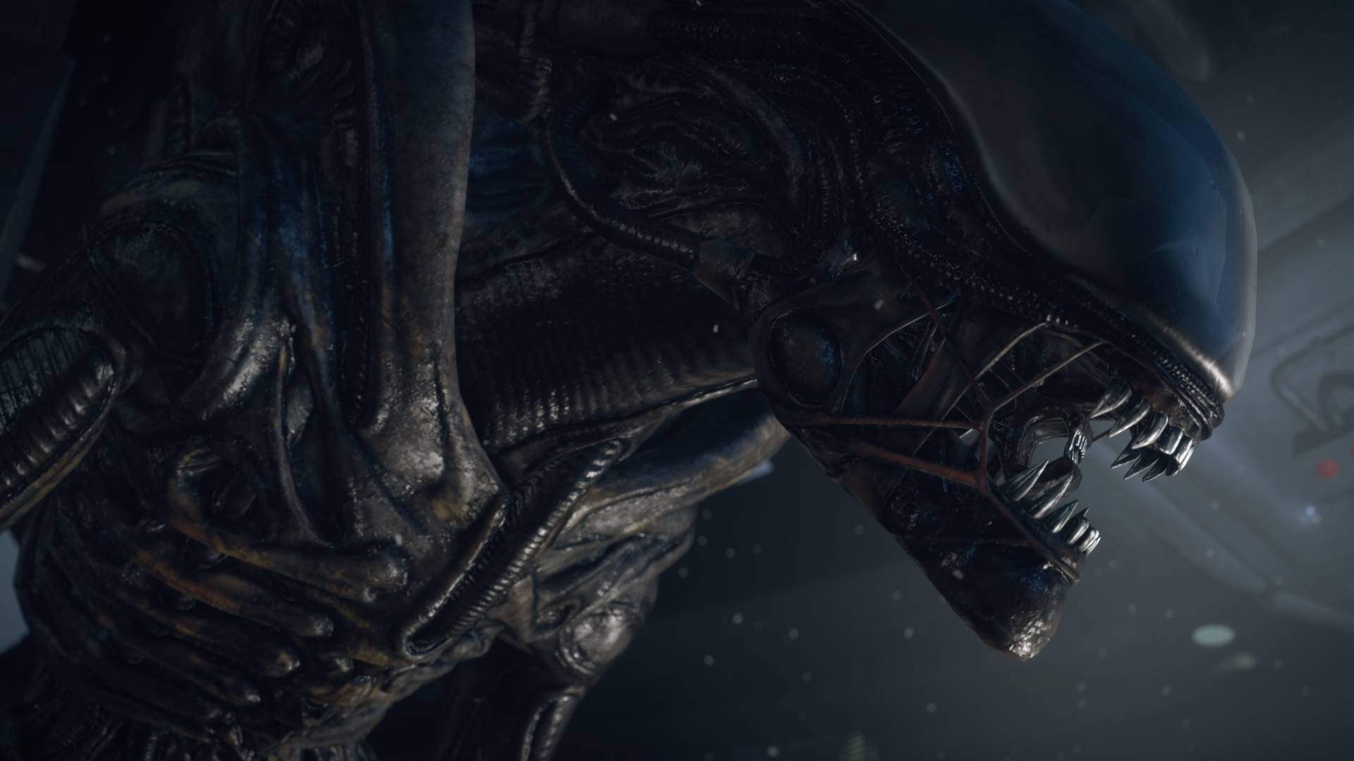 Düsteres Design des Xenomorphs in Alien Isolation
