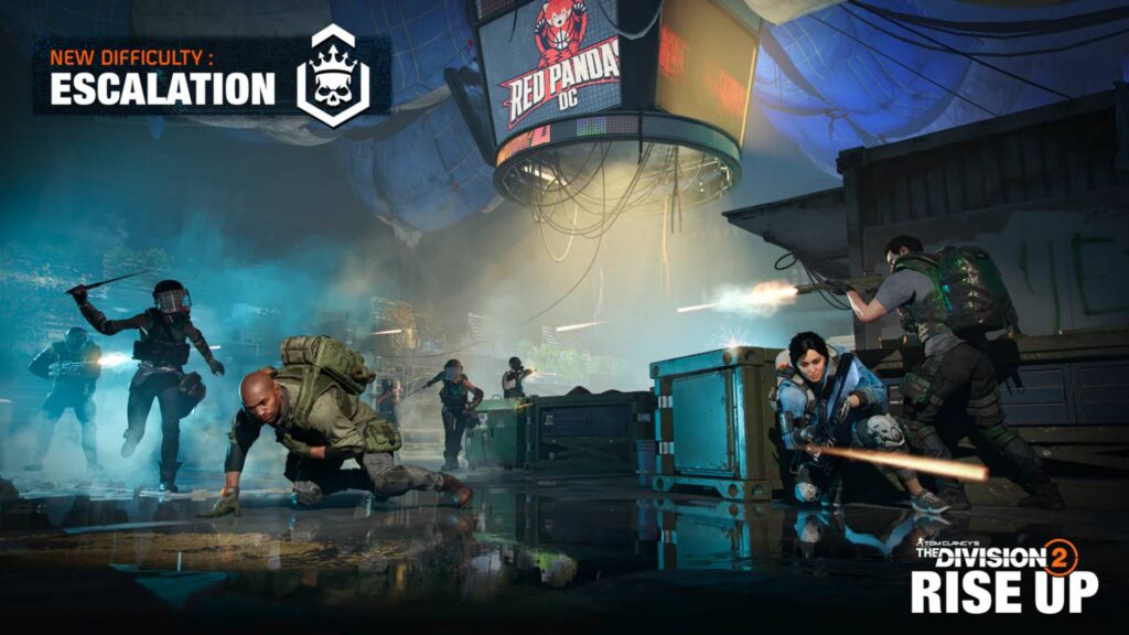 Agenten kämpfen im Modus Escalation in The Division 2 Rise Up