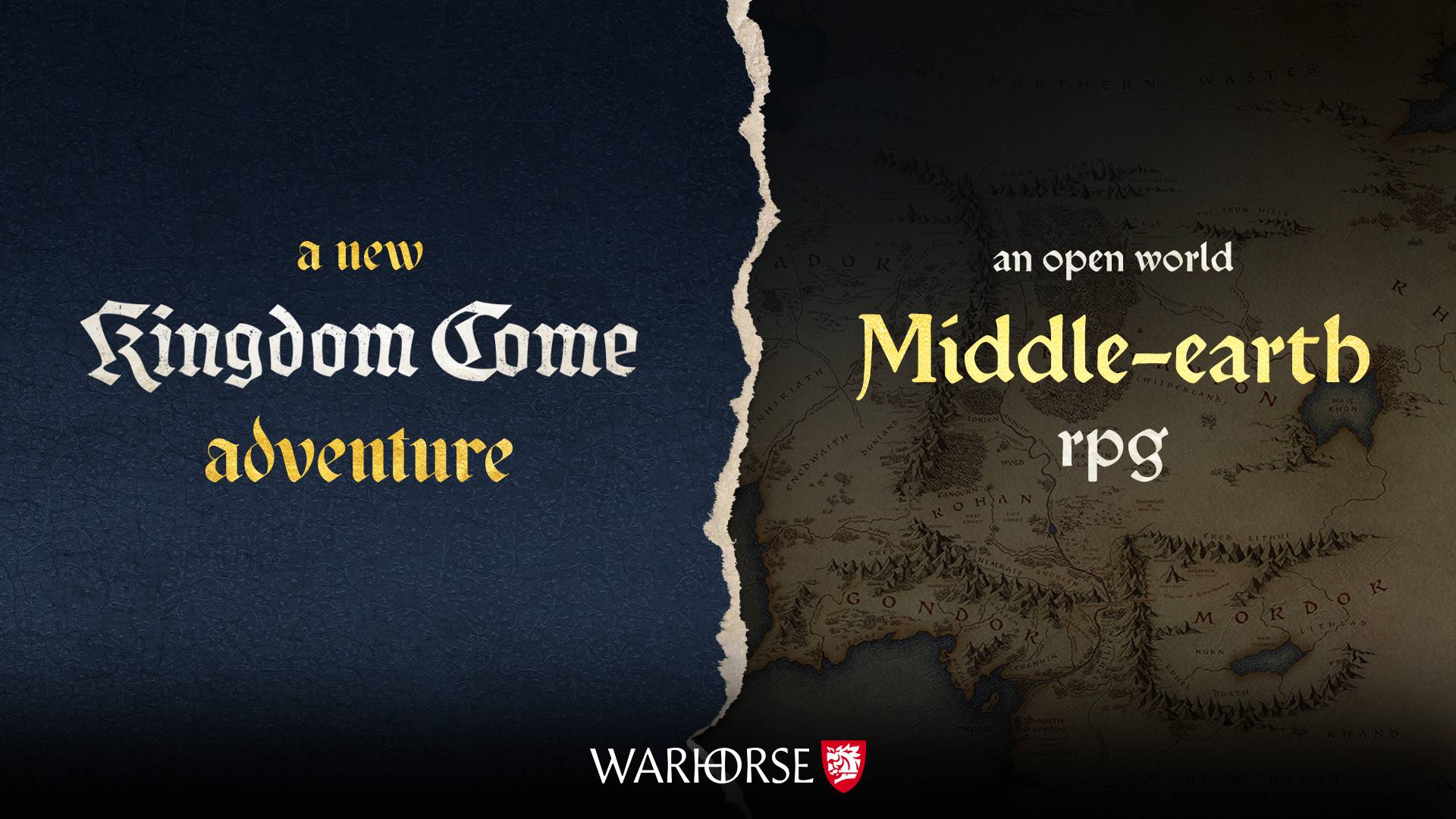 Warhorse Studios kündigt ein neues Kingdom-Come-Abenteuer und ein Open-World-RPG in Mittelerde an.