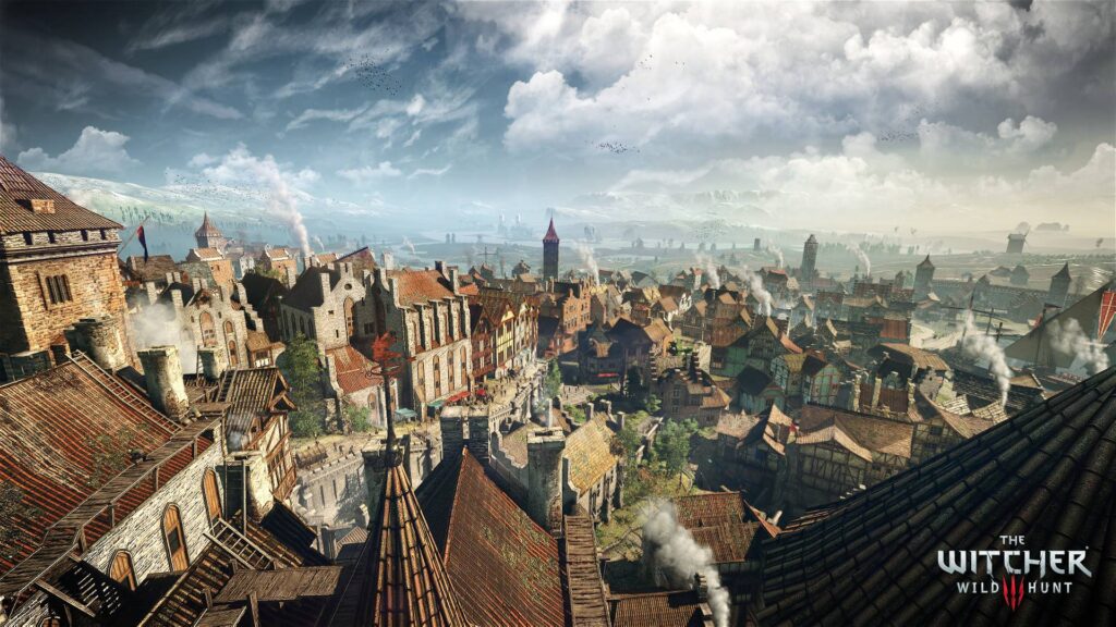 Stadtansicht aus The Witcher 3: Wild Hunt als Symbolbild für ein mögliches The-Witcher-Multiplayer-Spiel