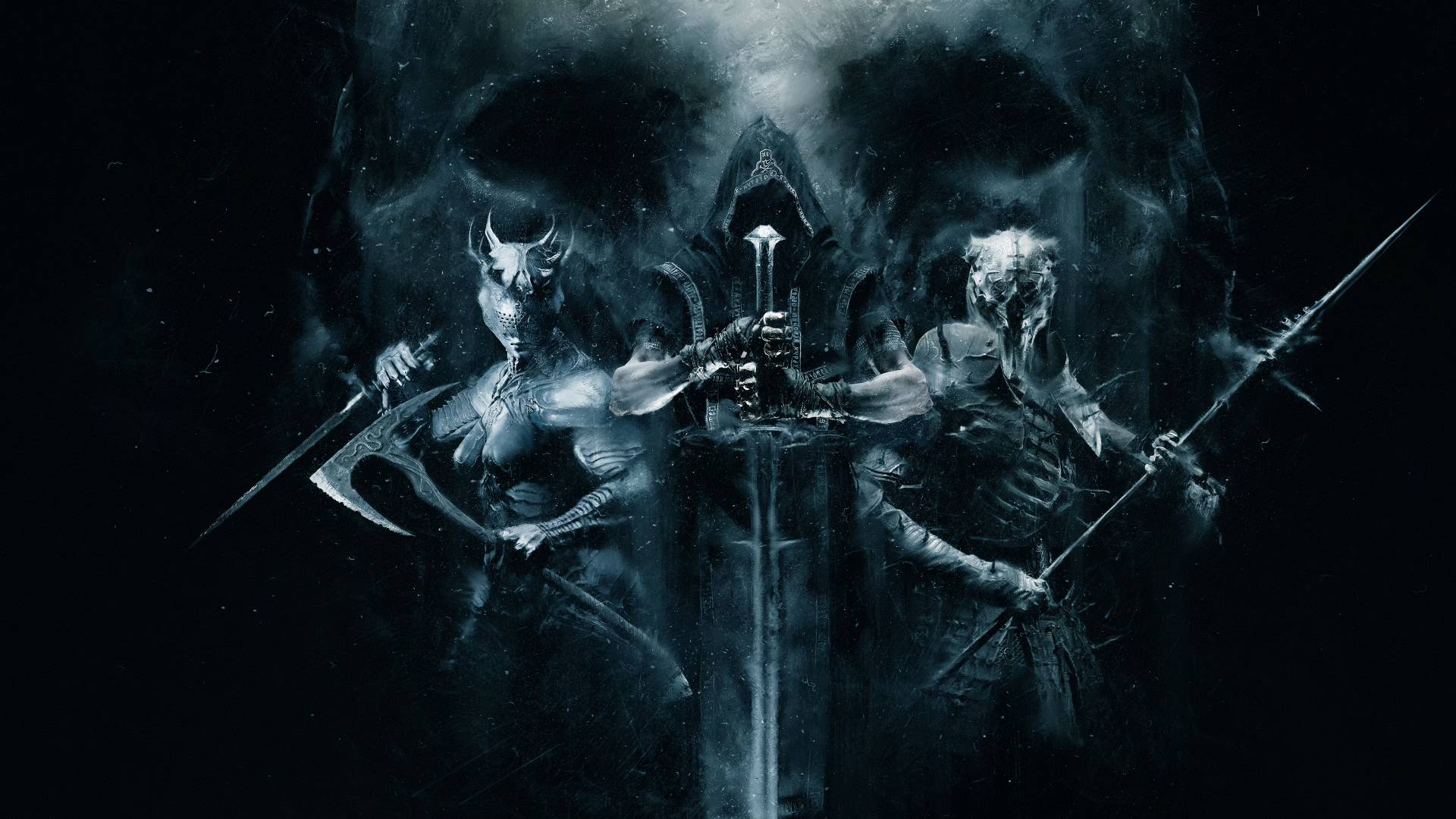 Mortal Shell 2 offizielles Artwork mit mehreren Hüllen