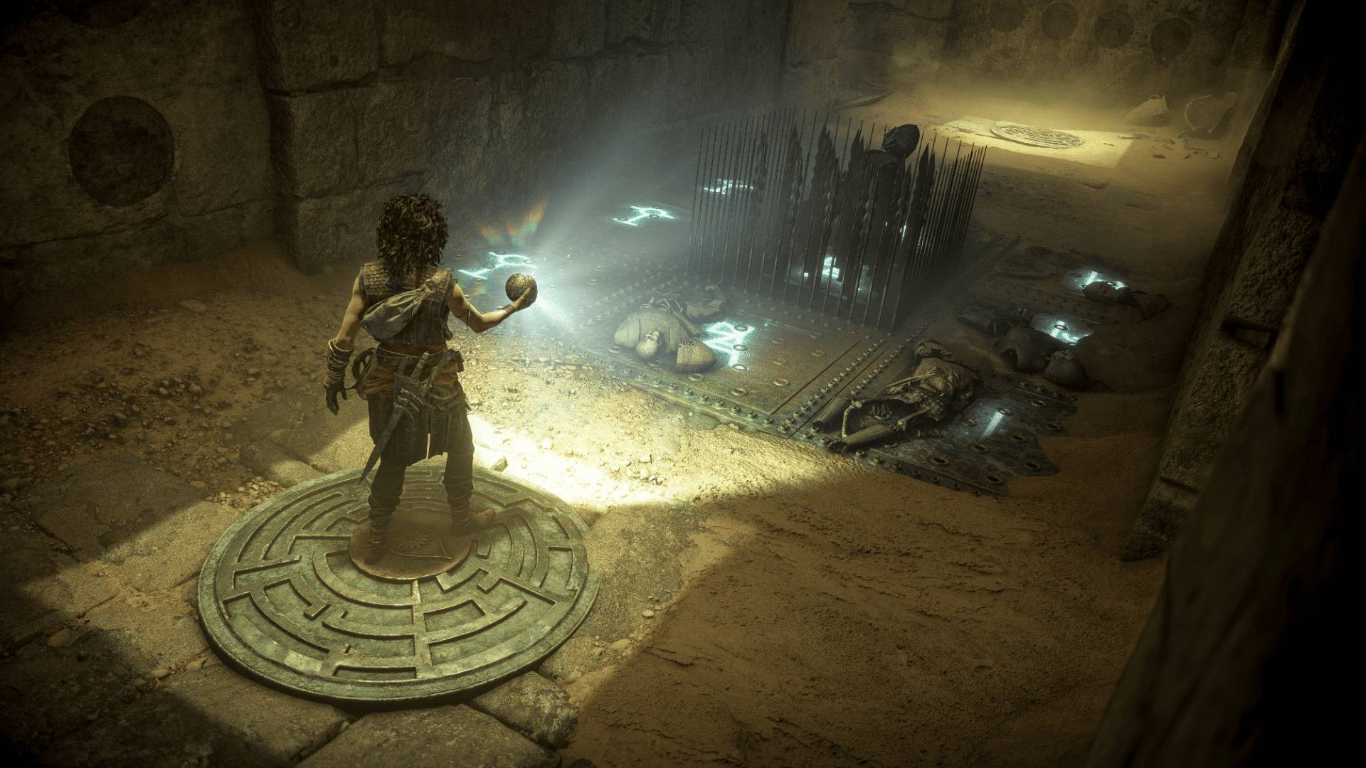 Resonance A Plague Tale Legacy Sophia vor Stachelfallen in Kapitel 4