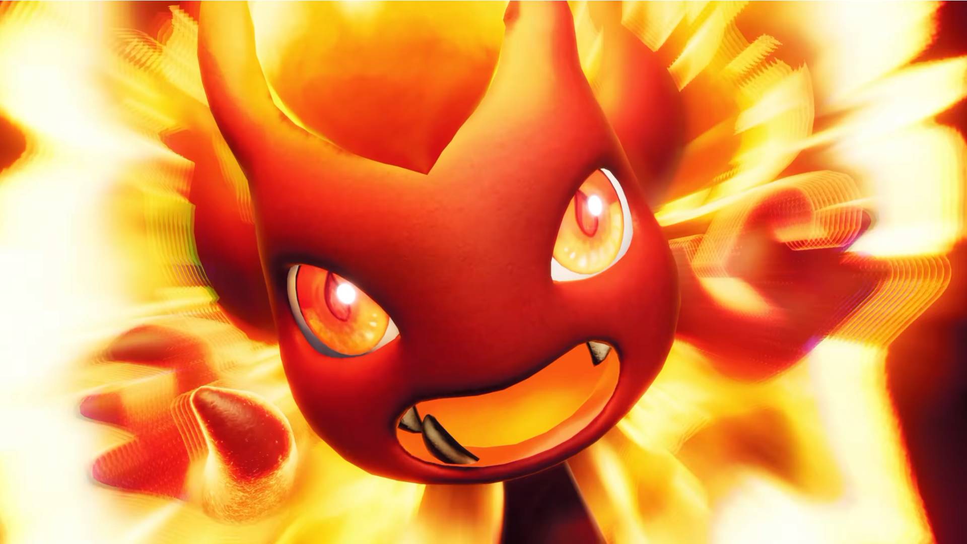 Aniimo Feuer-Aniimo in Flammen