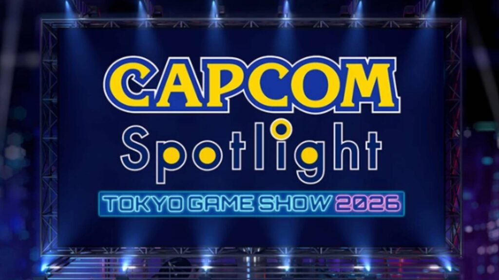 Capcom Spotlight zur Tokyo Game Show 2026 auf einer großen Bühne