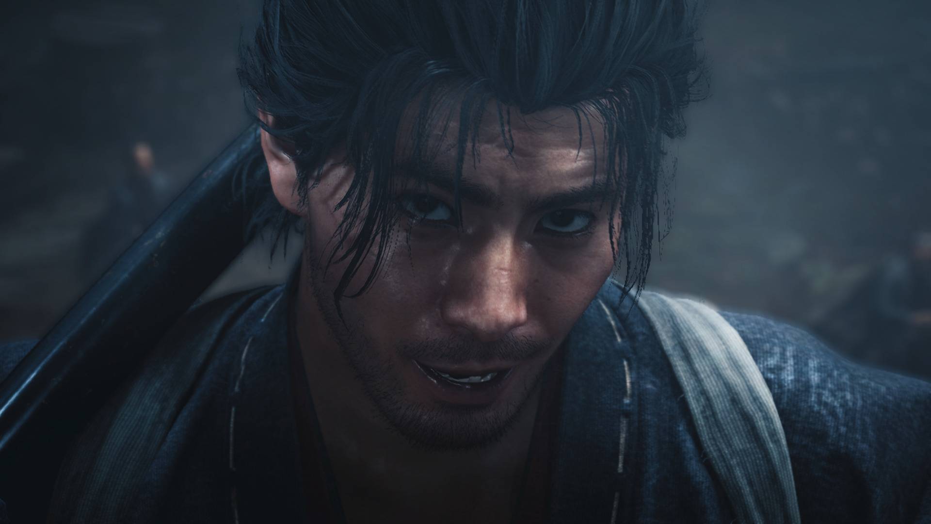 Onimusha Way of the Sword Musashi in Nahaufnahme