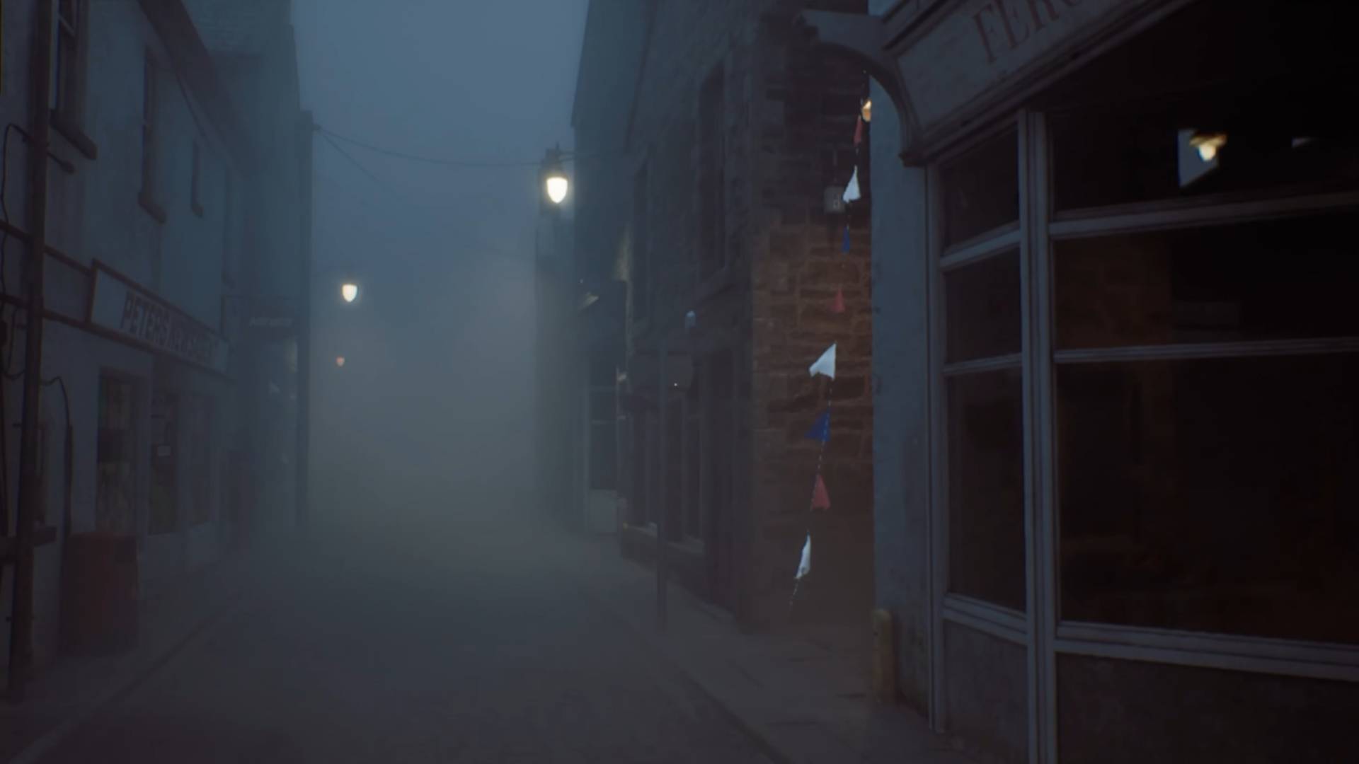 Silent Hill Townfall schmale Gasse auf dem Weg zu Zoes Haus