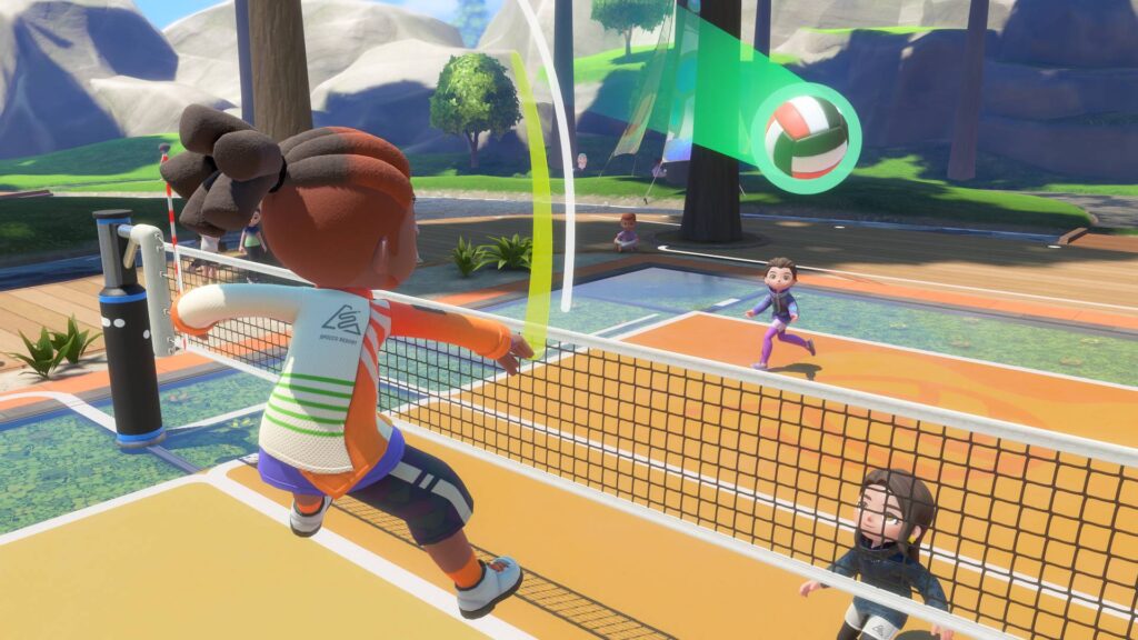 Nintendo Switch Sports Resort Volleyball auf Wuhu Island