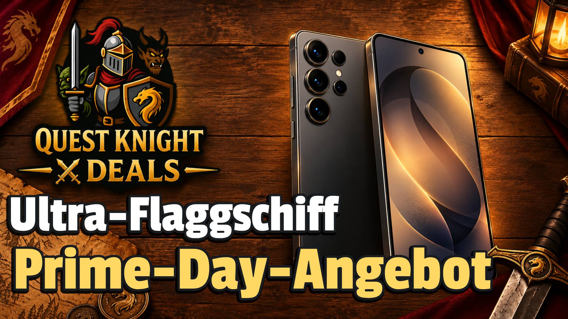 Quest Knight Deals mit dunklem Ultra-Smartphone zum Prime Day