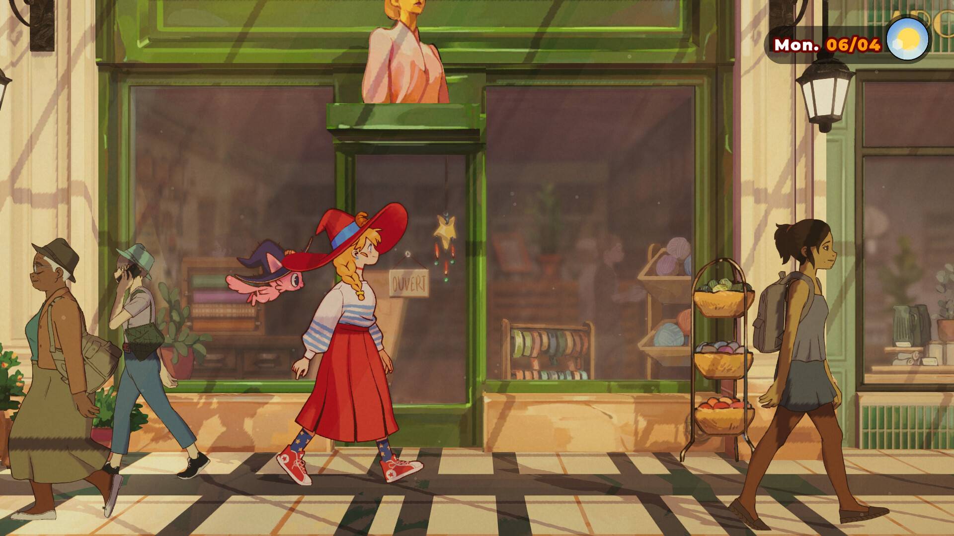 The Witch’s Bakery: Hexe Lunne spaziert durch die Straßen von Paris.