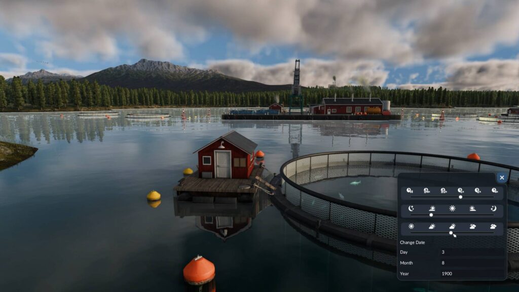 Transport Fever 3 Fischzucht mit Hafen und Fischbecken